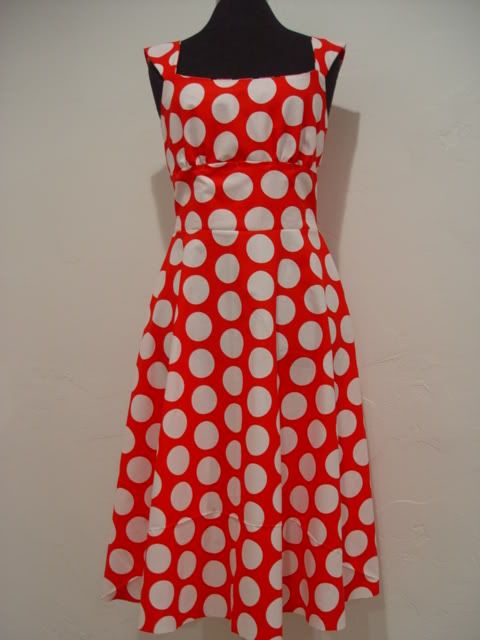 Red and White Polka Dot Dress Red and White Polka Dot Dress