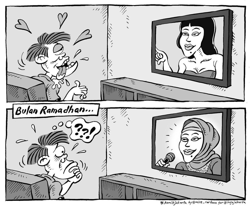 Kumpulan Komik Strip Ramadhan Ini Bakal Bikin Puasamu Jadi Nggak