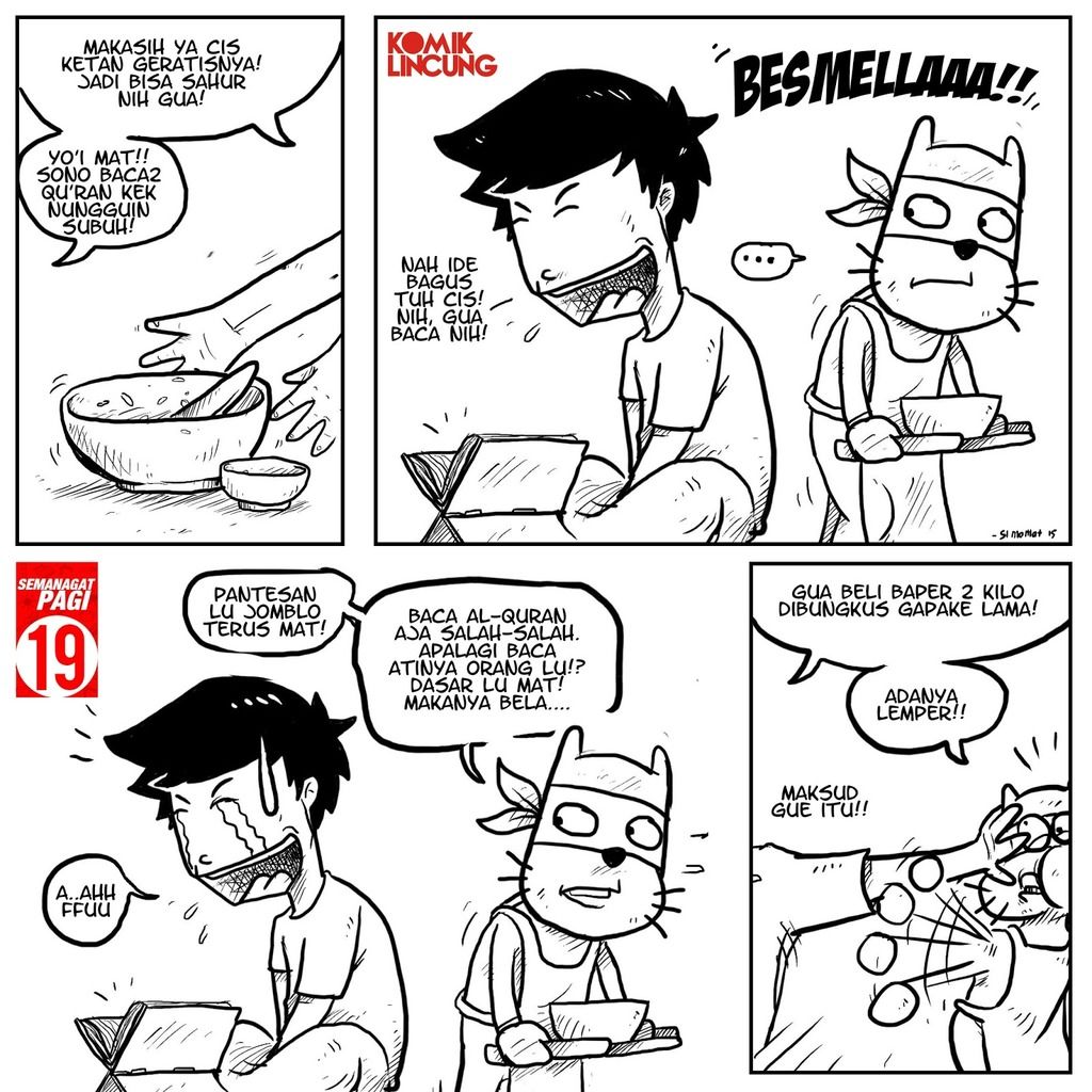 Kumpulan Komik Strip Ramadhan Ini Bakal Bikin Puasamu Jadi Nggak