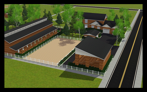 Sims 3 Horse Stable