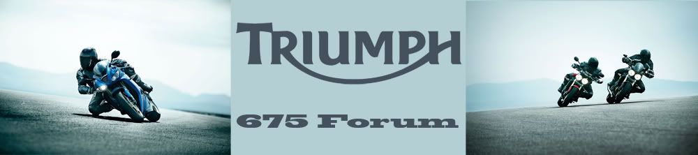 Triumph 675 forum Banner