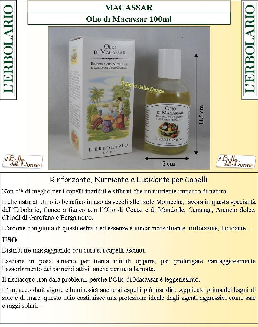 Polvere per una perdita di capelli