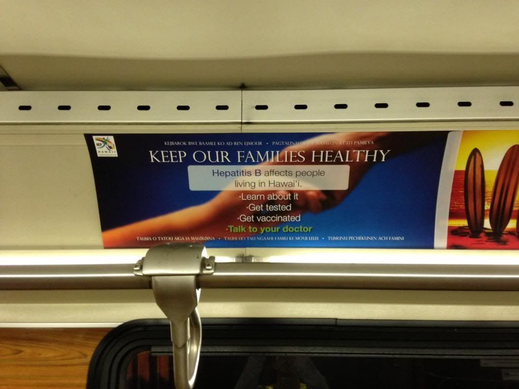 Ride the Bus with Hep Free Hawai`i