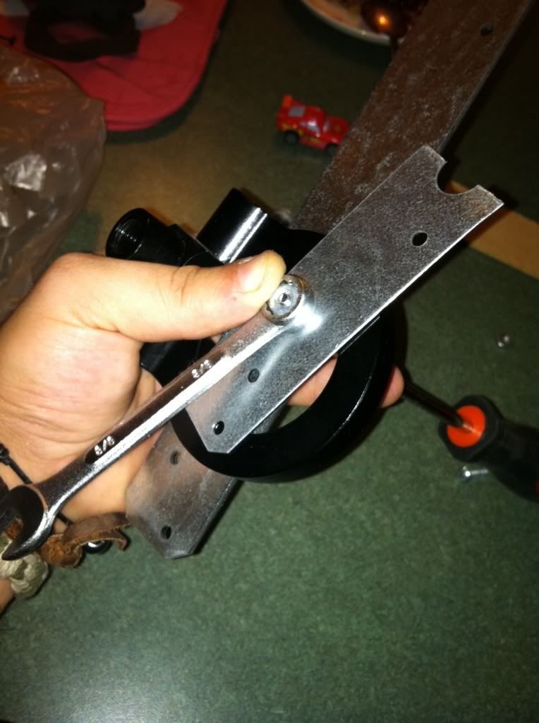 DIY Custom Tow Hook License Plate Bracket