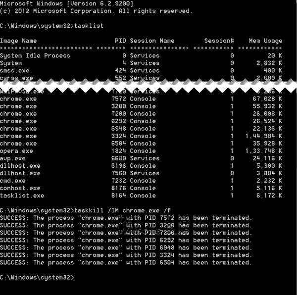 Kill Process Windows Cmd -  4