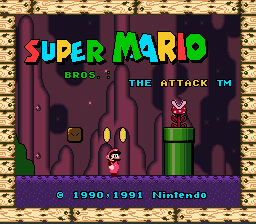 Title Screen and Version 2.0 of Mario