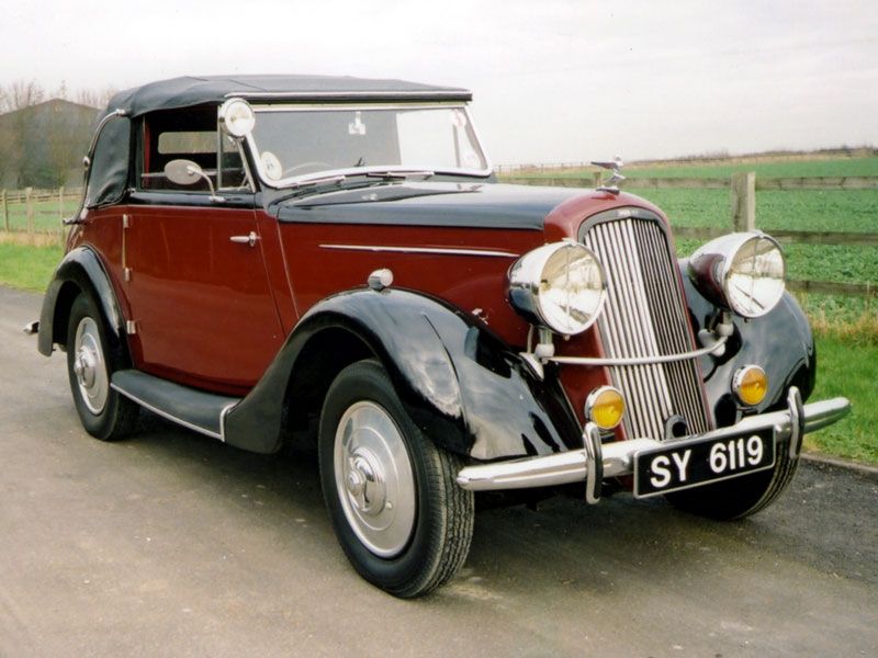 1937 Humber 12 Foursome Drophead Coupe