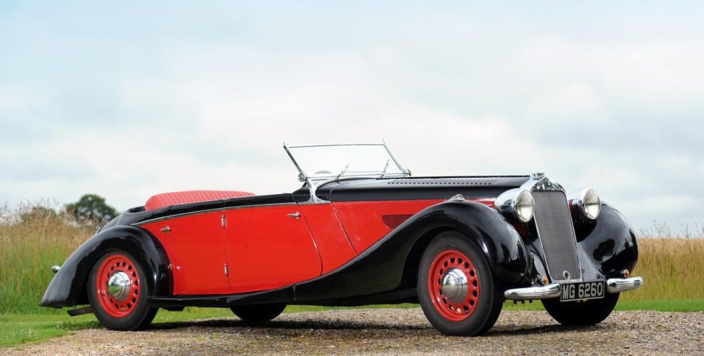 1938 Delage D6-70 Tourer  Coachwork by Coachcraft