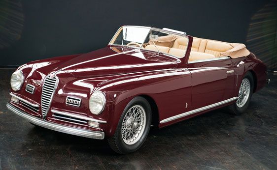 1948 Alfa Romeo 6C 2500 S Cabriolet by Pinin Farina