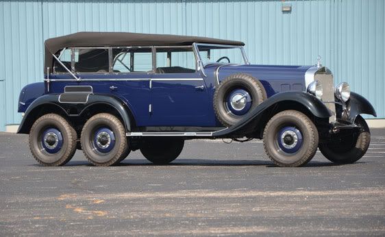 Recreation G-4 W131 Grosser Six Seven-Passenger Convertible Sedan