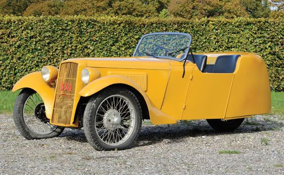 1934 BSA Model 9 Three-Wheel Runabout