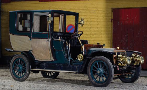 1908 Panhard &amp; Levassor Type X1 Coup&eacute; Chauffeur by Rothschild