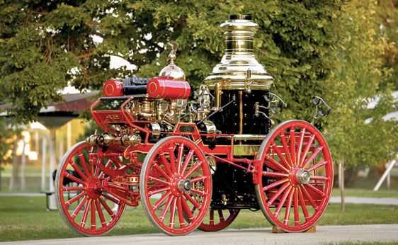 1894 Silsby Fourth Size Horse-Drawn Steam Pumper