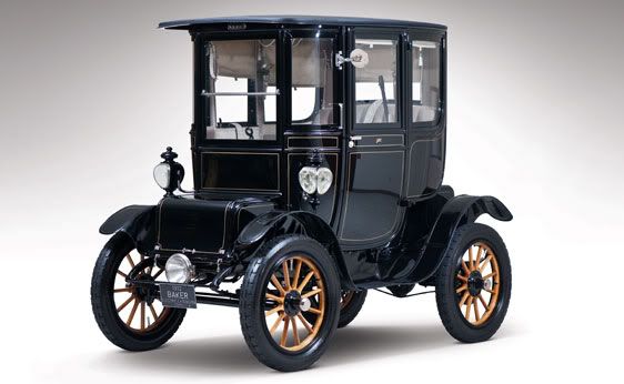 1912 Baker Model V Special Extension Coupe