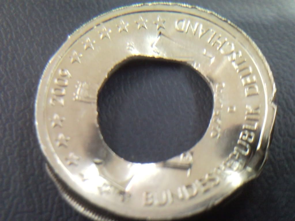 ERROR COIN 2009 GERMAN 2 EURO ERROR PRINT SEE SCAN