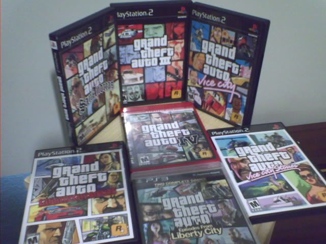 PS2 - GTA - Grand Theft Auto - Coleção