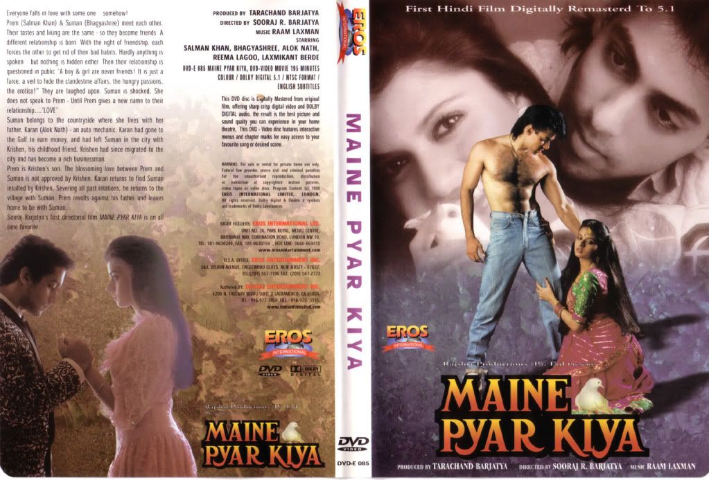 attachment Maine Pyar Kiya (1989) DVDrip (700MB)