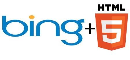 Microsoft Bing Goes HTML 5