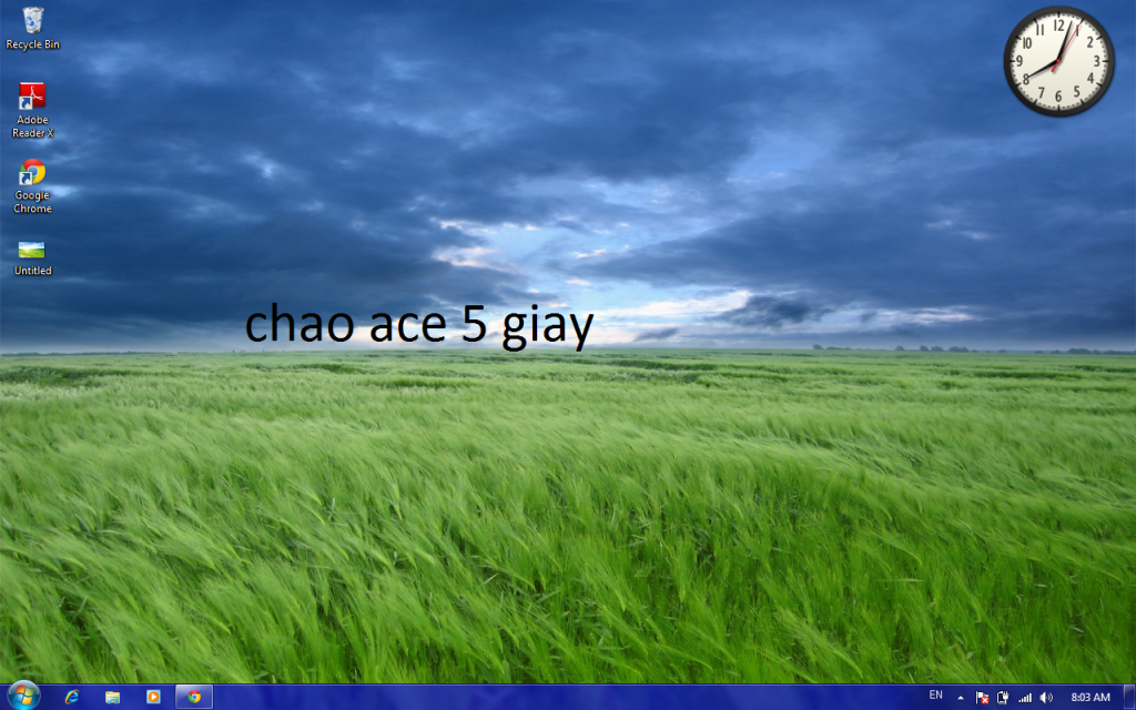 Desktop của các bạn ntn ??? Nào ta cùng chia sẻ nhá ^^