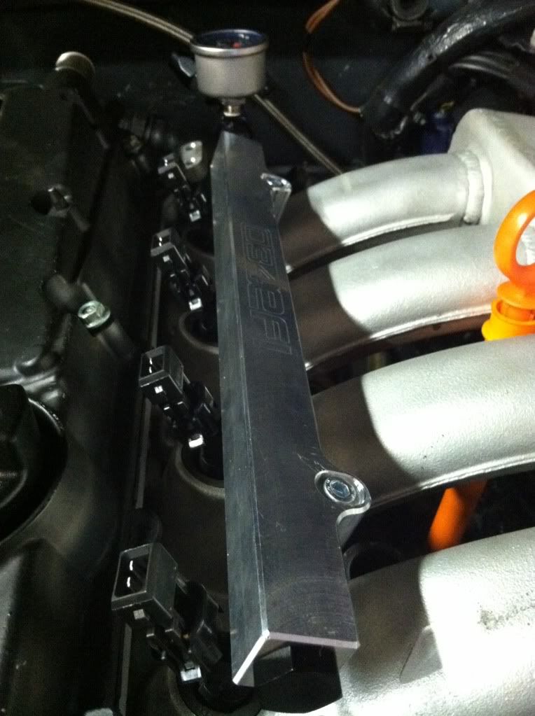 "upgraded" fuel lines / fuel rail questions