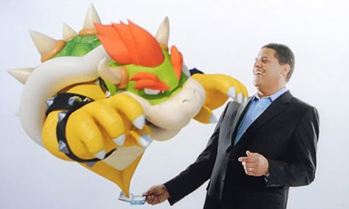 3DS Reggie with Bowser