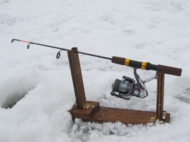 Action Canne pour pêche sur glace FJORD