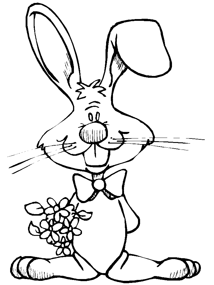 baby easter bunny coloring pictures. Easter Bunny Coloring Pages