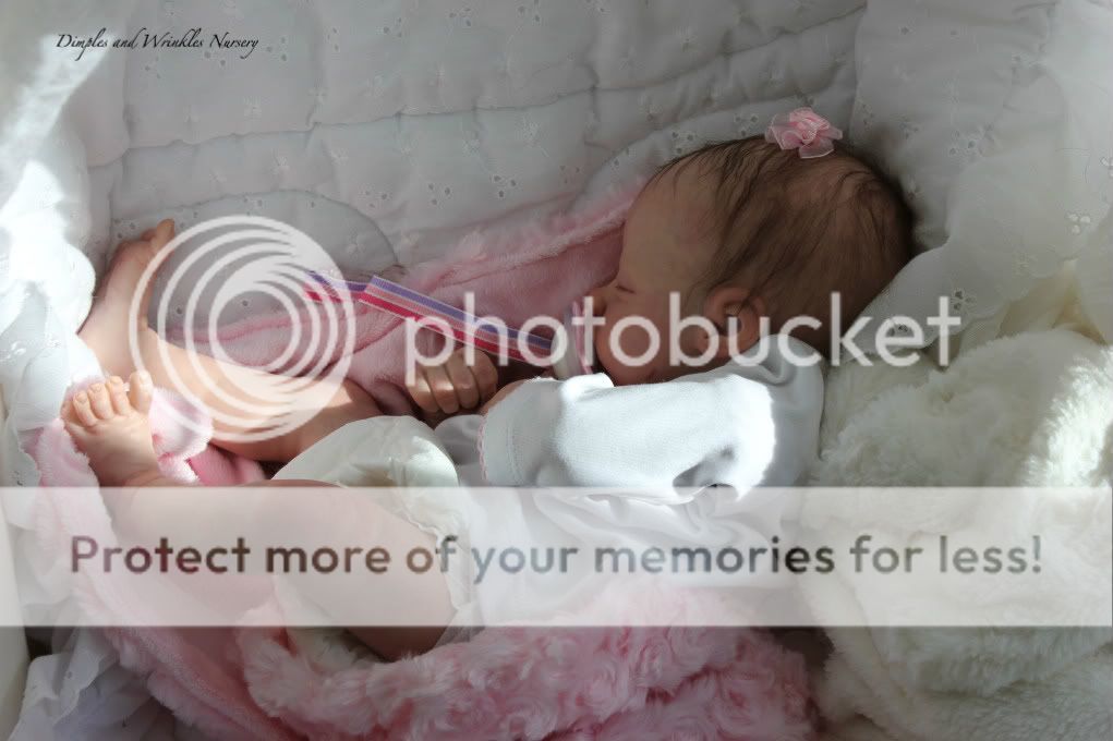 Reborn Preemie Baby Girl Maisie Lifelike Doll Art Dimples and Wrinkles
