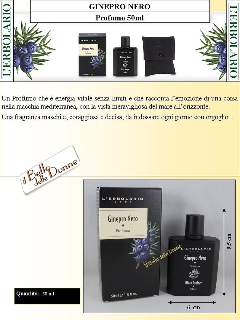 ginepro profumo