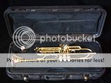 BACH USA TR300 Brass Trumpet in Hard Original Carrying Case 7C 