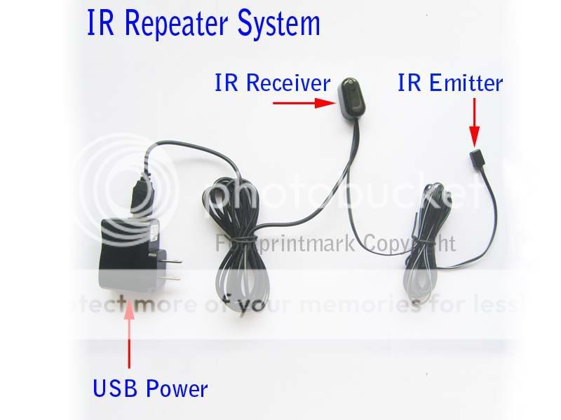 IR Repeater infrared remote control system compact 1R1E  