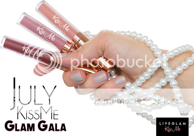 LiveGlam KissMe July Collection