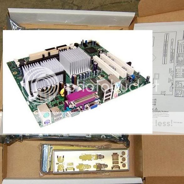 NEW Intel Micro ATX Motherboard CPU COMBO VIDEO VGA LAD865GVIPL  