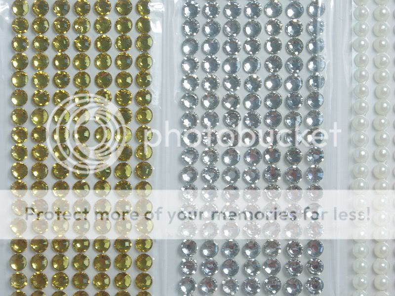 CHARMING RHINESTONE ADHESIVE CRYSTALS Gem Stickers  