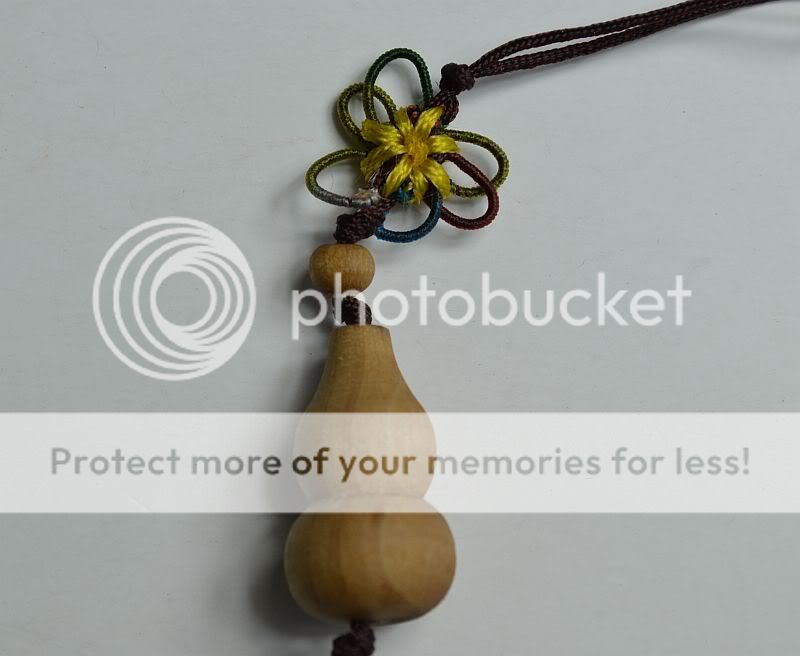 LUCK Feng Shui Sandalwood Wu Lou Luo Lo Guord Mobile Phone Strap 