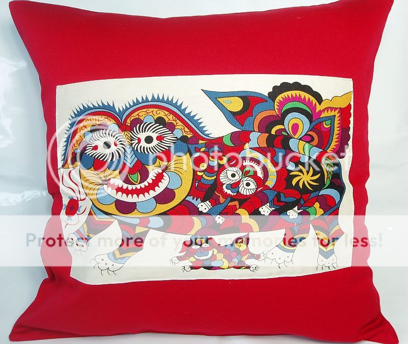 FENG SHUI PI YAO PILLOW CASE CUSHION COVER home decor  