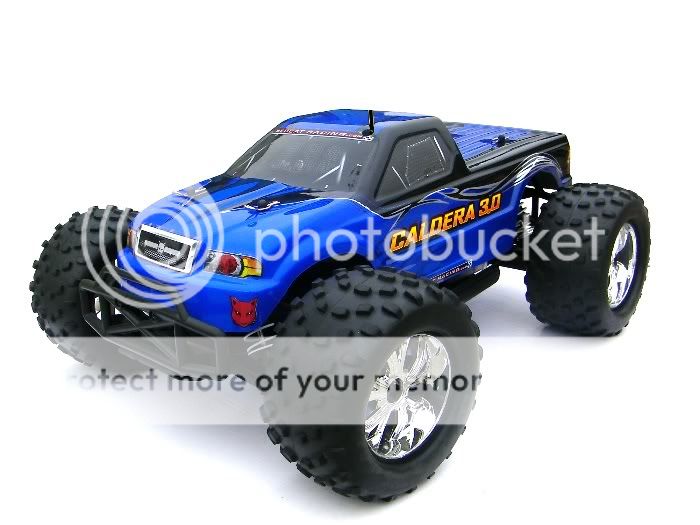 Redcat que compite con la caldera 3.0 1/10 monster truck nitro de la 