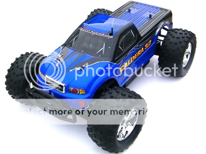 Redcat que compite con la caldera 3.0 1/10 monster truck nitro de la 