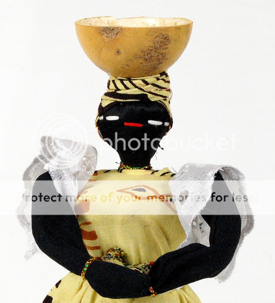 African Doll Handmade Senegal 12 Beautiful. Africa New  